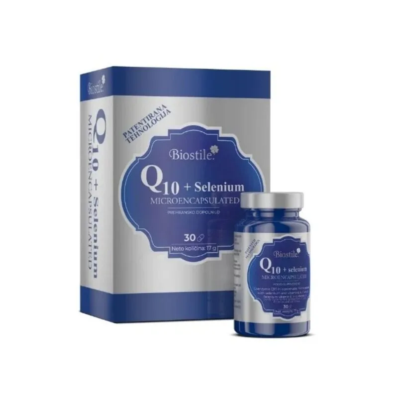 Q10 + Selenium Microencapsulated για Ενέργεια & Αντιοξειδωτική Προστασία | 30 κάψ.