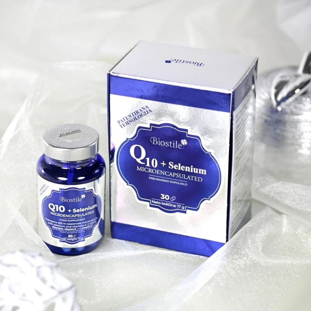 Q10 + Selenium Microencapsulated για Ενέργεια & Αντιοξειδωτική Προστασία | 30 κάψ.