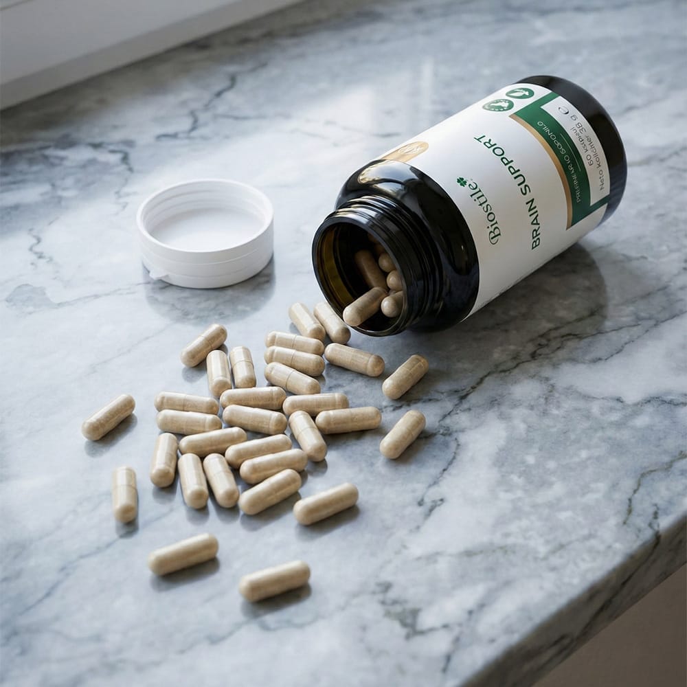 Brain Support για Μνήμη, Συγκέντρωση & Πνευματική Απόδοση | 60 κάψ.