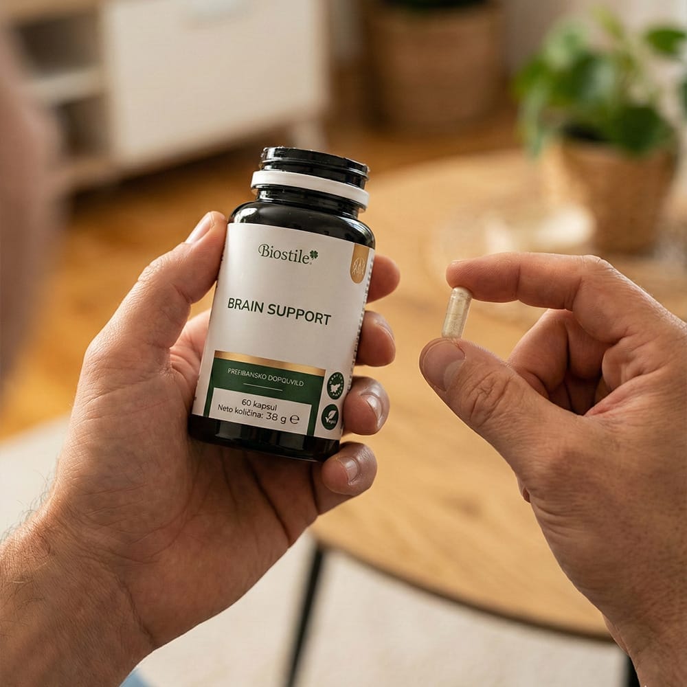 Brain Support για Μνήμη, Συγκέντρωση & Πνευματική Απόδοση | 60 κάψ.