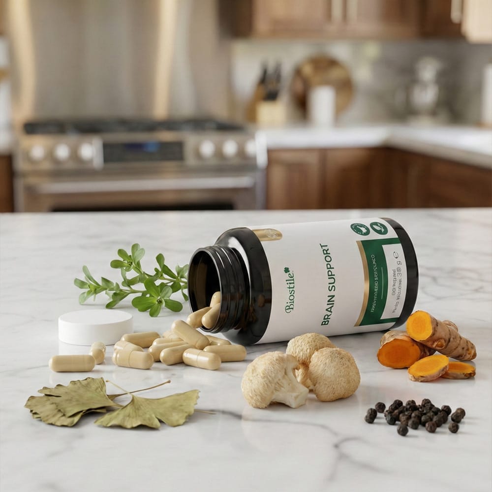 Brain Support για Μνήμη, Συγκέντρωση & Πνευματική Απόδοση | 60 κάψ.