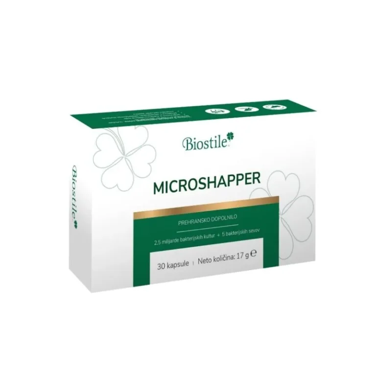 Microshapper για Φούσκωμα, Πέψη & Έλεγχο Βάρους | 30 κάψ.
