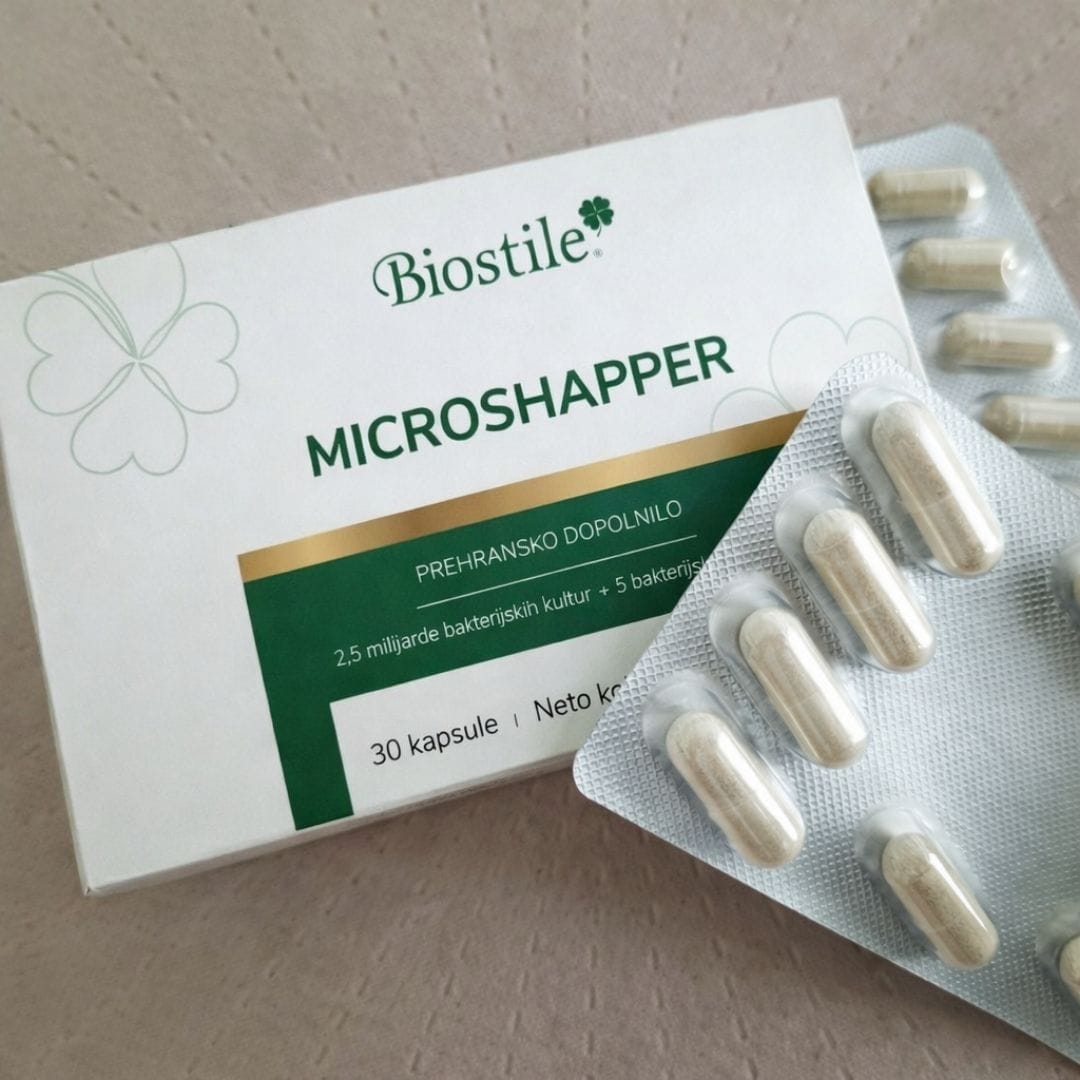 Microshapper για Φούσκωμα, Πέψη & Έλεγχο Βάρους | 30 κάψ.