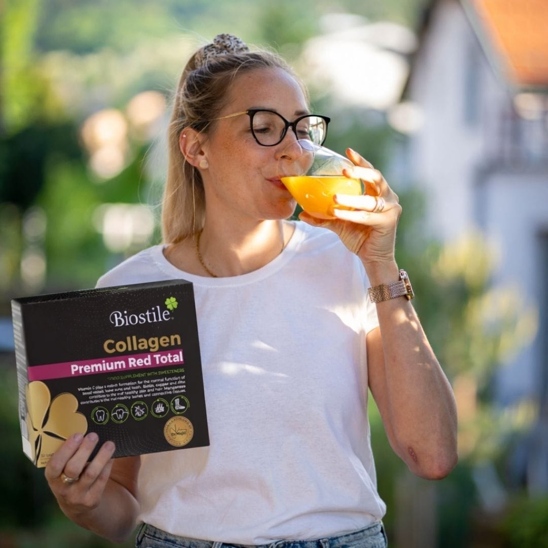 Collagen Premium Red Total – 5 Πηγές, Υαλουρονικό & Βιταμίνη C | 30 φακ.
