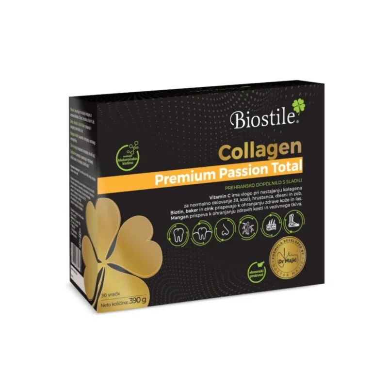 Collagen Premium Passion Total – 5 Πηγές, Υαλουρονικό & Βιταμίνη C | 30 φακ.