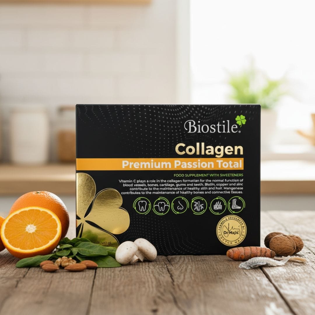 Collagen Premium Passion Total – 5 Πηγές, Υαλουρονικό & Βιταμίνη C | 30 φακ.