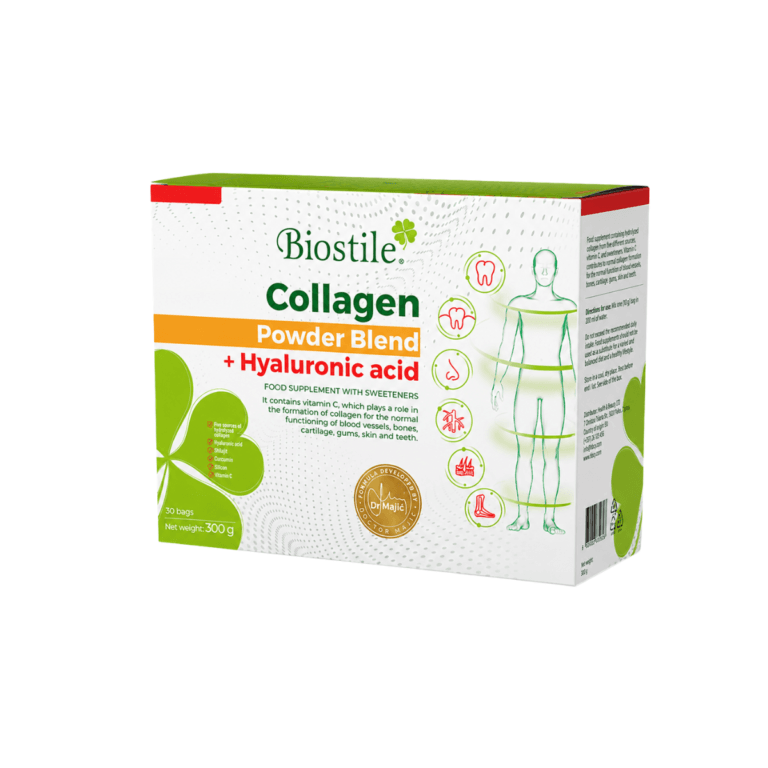 Collagen Powder Blend με Υαλουρονικό Οξύ για Δέρμα, Μαλλιά, Νύχια & Κινητικότητα Αρθρώσεων
